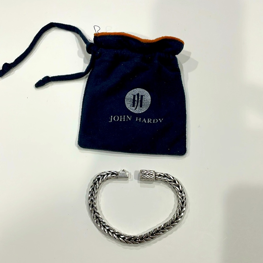 John Hardy men’s sterling silver bracelet